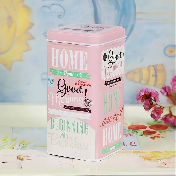 Metal Square Tin Box (15.5x7cm) Pack of 1