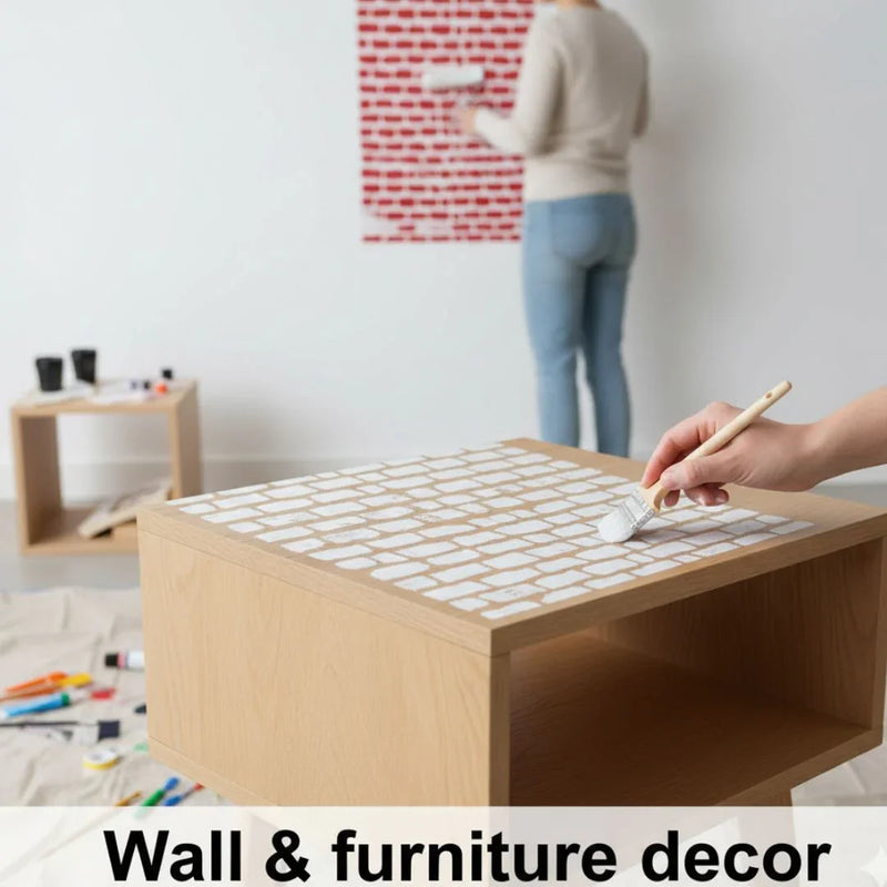 Drawing Stencil Plastic A4 Pattern Design