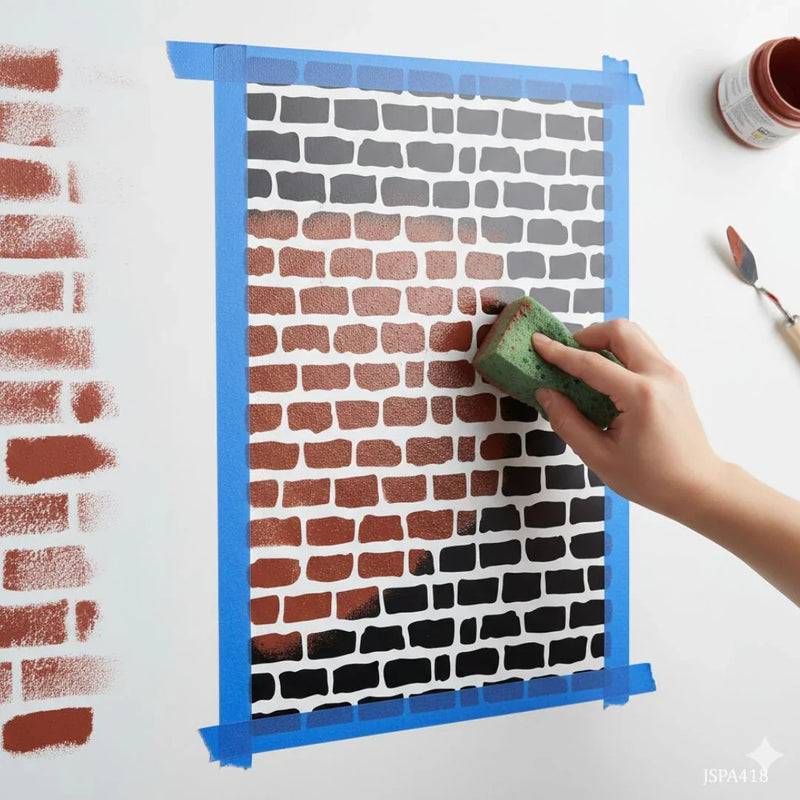 Drawing Stencil Plastic A4 Pattern Design