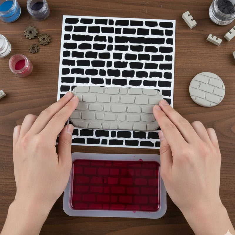 Drawing Stencil Plastic A4 Pattern Design