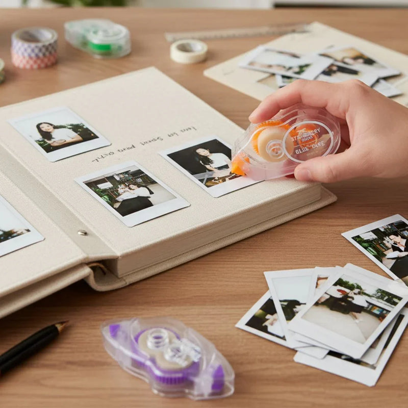 Glue Tape, Double-Sided Adhesive Glue Tape Roller. for Crafting, Card Making, Bullet Journal, Photo Albums and Scrapbooking