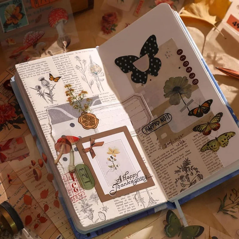 New Premium Journal Aesthetic Stickers |Box Of 100 Sticker - works on resin too