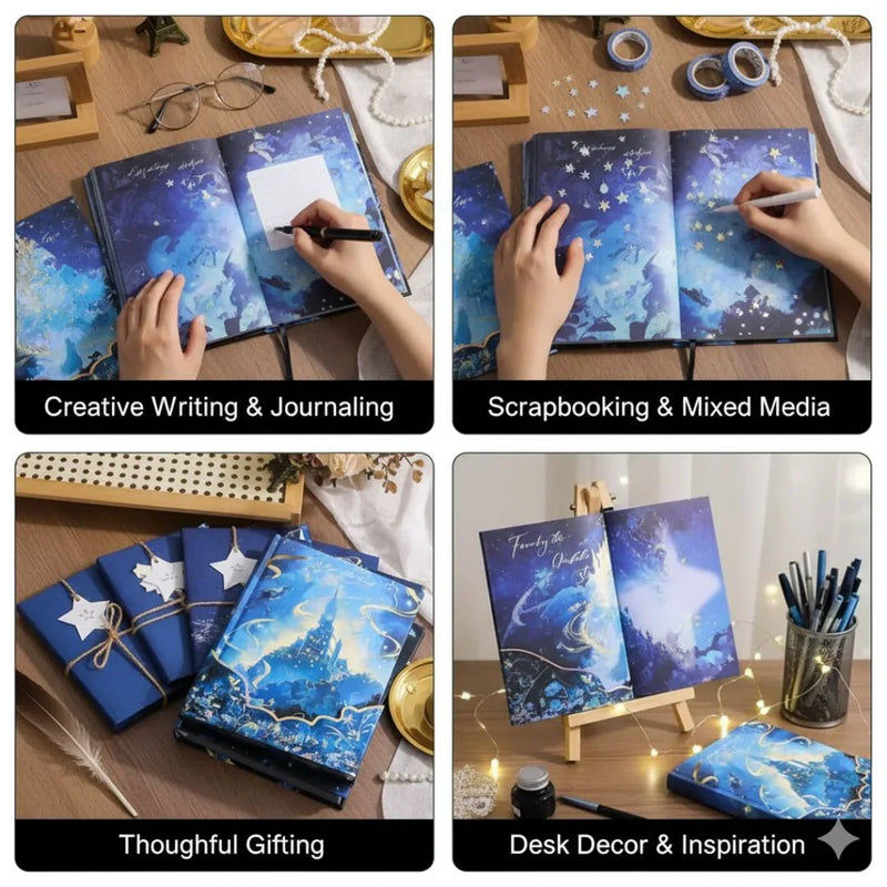 Premium van gogh edition- Whisper in the forest l  A5 diary l Pack of 1 diary l 128 pages