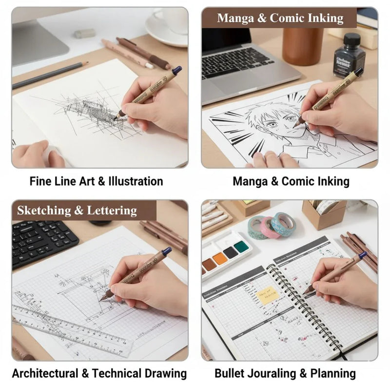 Drawing Sketching Pen – Precision Ink Pens for Artists & Designers | Smooth Flow & Fine Detail