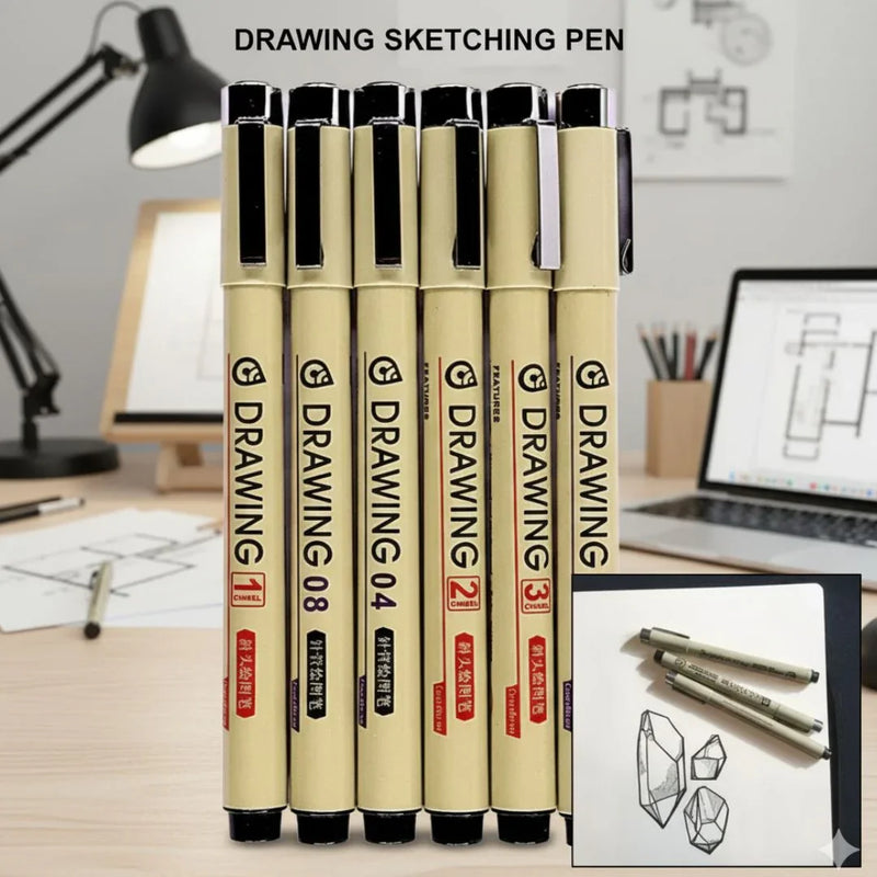 Drawing Sketching Pen – Precision Ink Pens for Artists & Designers | Smooth Flow & Fine Detail