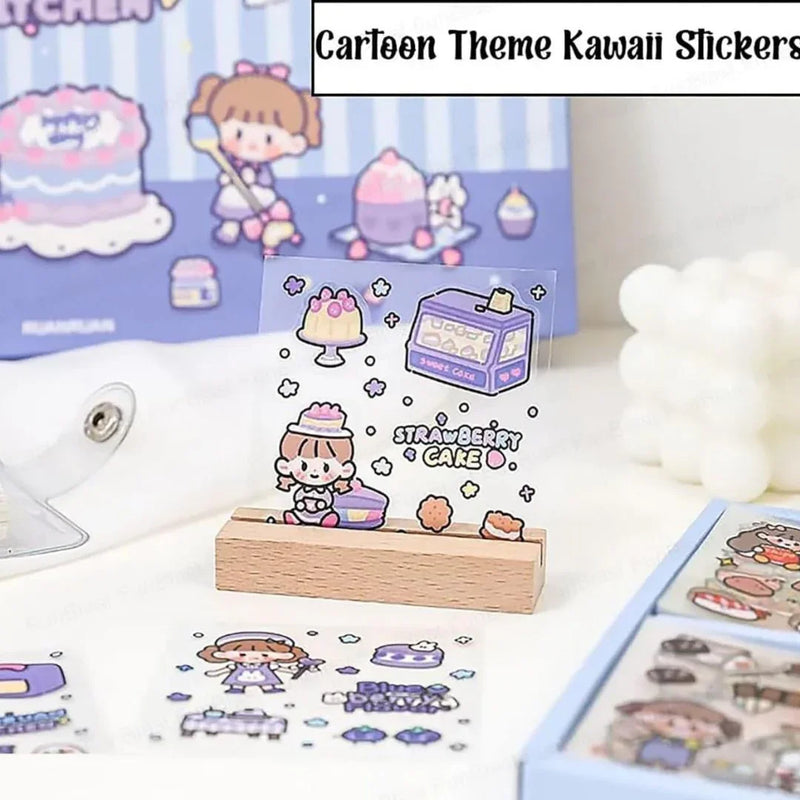 Aesthetic Korean stickers box | All surface stickers | Jumbo Pack of 200 stickers