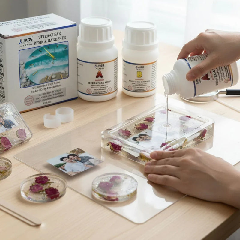 Ultra Clear Resin 100Gms Hardener 50Gms UCR150