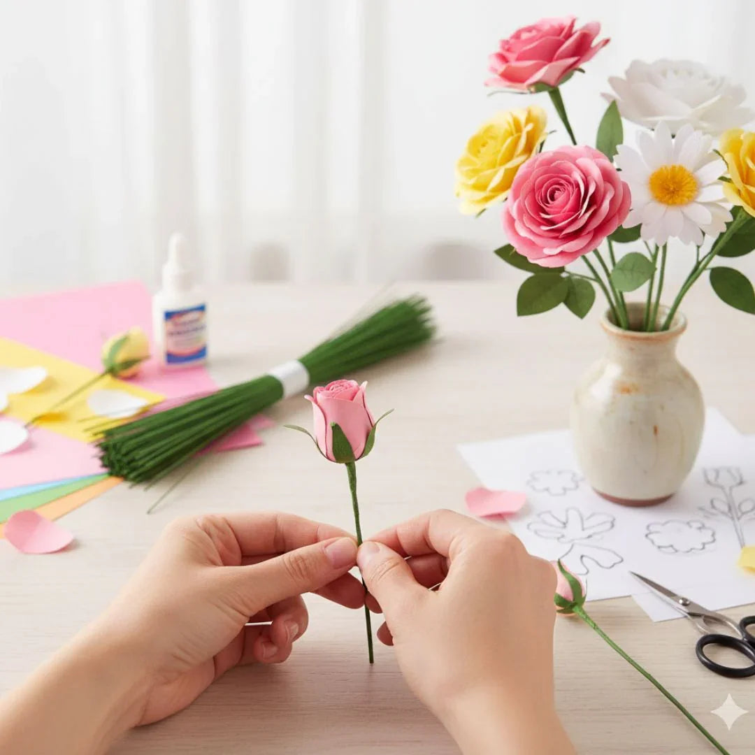 Ravrai Craft - Mumbai Branch Craft Accessories Wire 12Inch 22Gauge 100 Dark Green