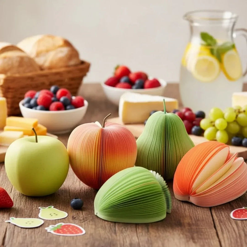 Fruit Memo notepad , memo notepad, 100 sheets | Small Pocket Diary