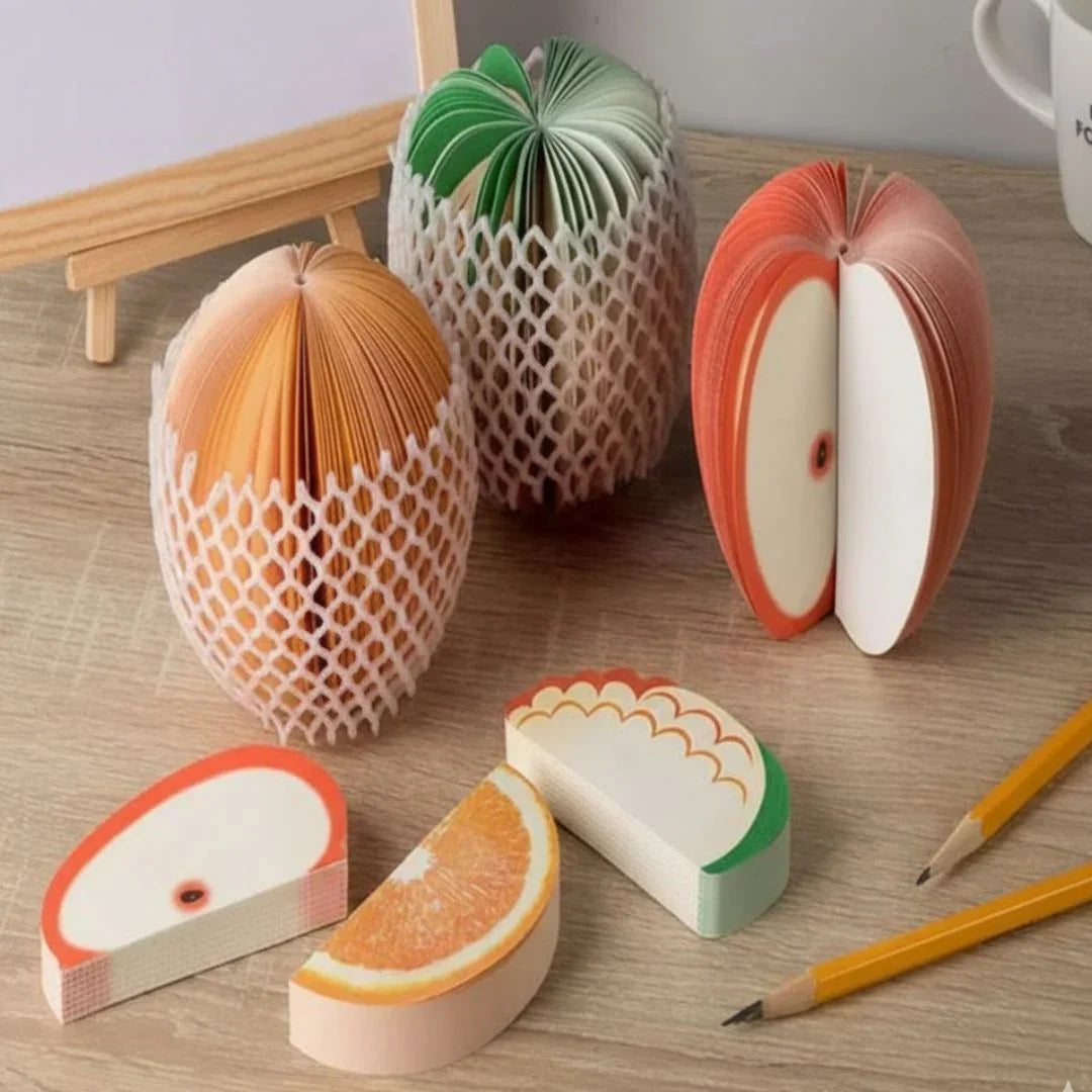 Fruit Memo notepad , memo notepad, 100 sheets | Small Pocket Diary