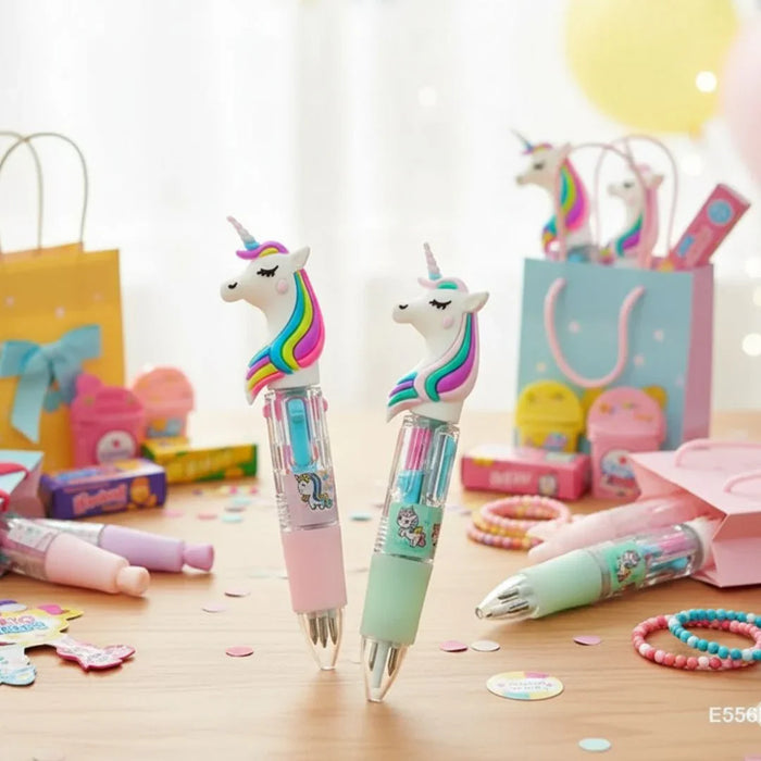 4in1 Color Unicorn pen (Contains 1 pen)