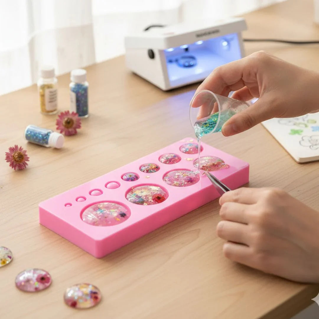 Quilling Dome Mini Mould – Perfect for 3D Paper Quilling & Craft Projects