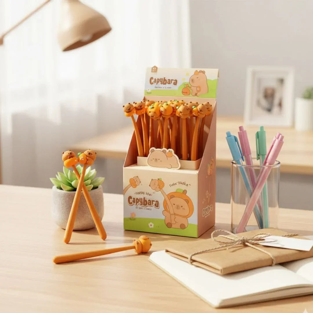 Cute Capybara Dancing gel pen - pack of 1 pen