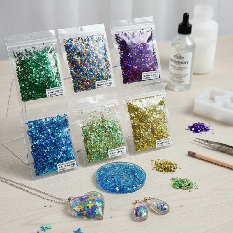 DIY Craft Pvc Sequnice Butterfly Raw4262 | contains 1 Packet