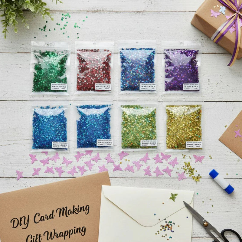 DIY Craft Pvc Sequnice Butterfly Raw4262 | contains 1 Packet