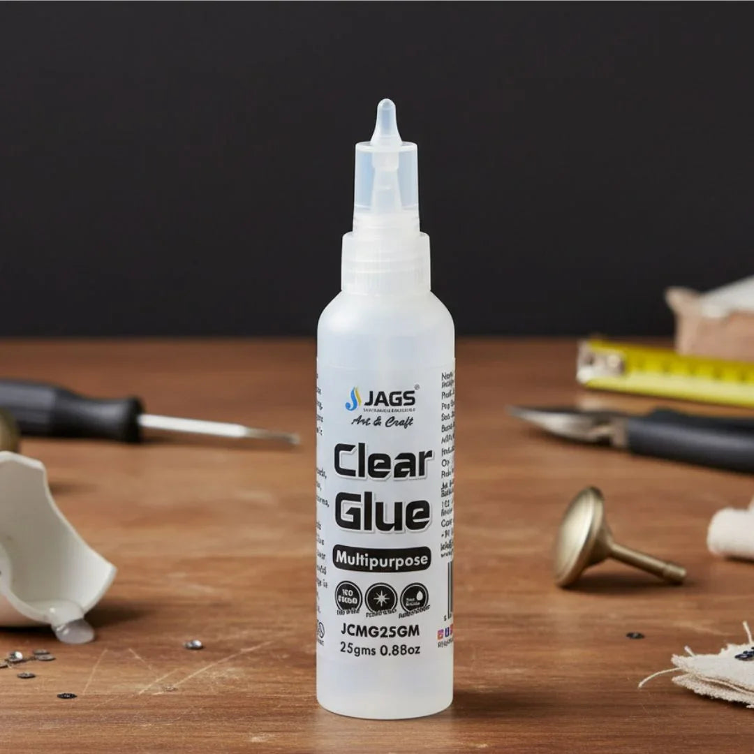 Multipurpose Clear Glue 25g | Strong Adhesive for Crafts & DIY