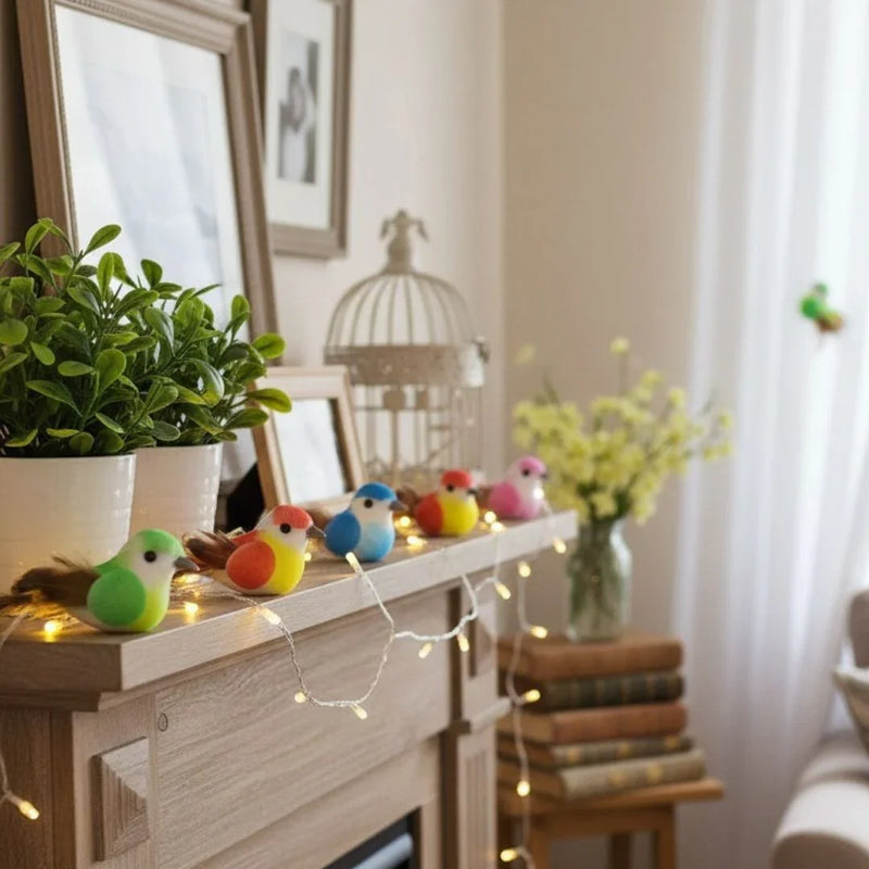 Artificial Birds With Magnet I Contain 1 Unit Bird I 5-6 Cm approx I used for art and craft