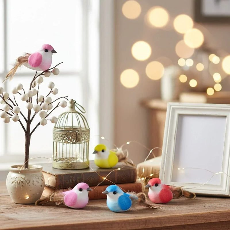 Artificial Birds With Magnet I Contain 1 Unit Bird I 5-6 Cm approx I used for art and craft