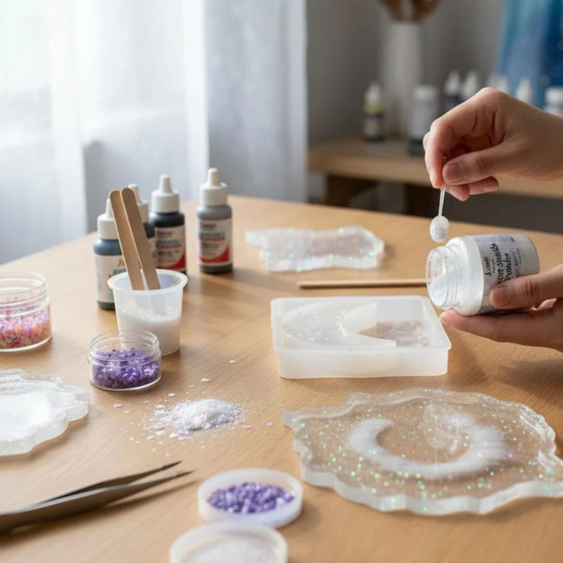 Jags Glitter Powder Milky White 20gm