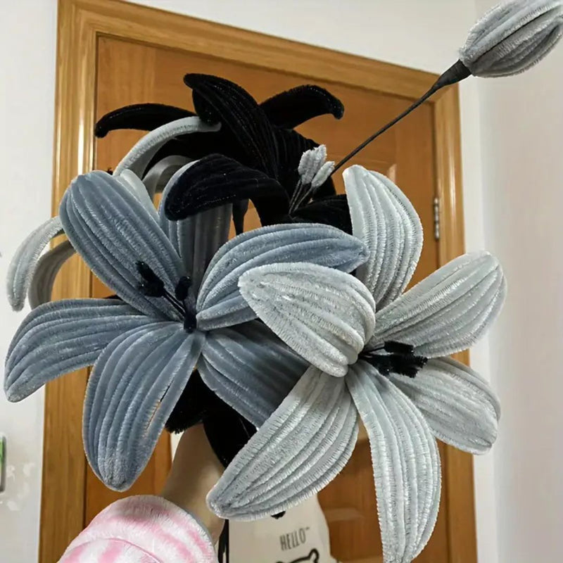 Grey Pipe Cleaner Plain l Pack of 100Pc l