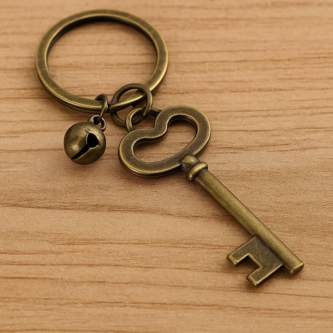 Mini Metal Bells Bronze 6MM 10 Pc - JMMB34