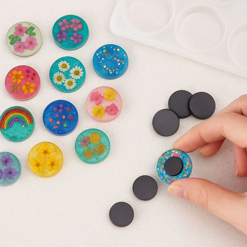 Black 20X3Mm Magnet 50Pc (20Mm)  (Contain 1 Unit)