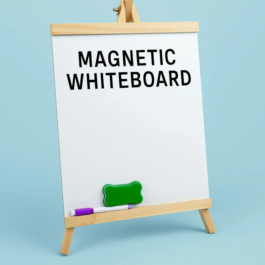 19 White Board With Easel 25X46Cm (19W)