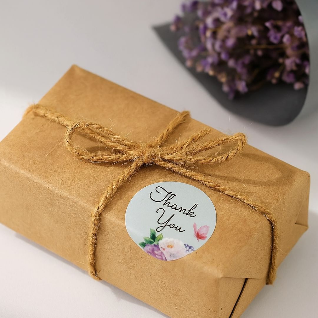 Thank you sticker roll for small business A-34-A