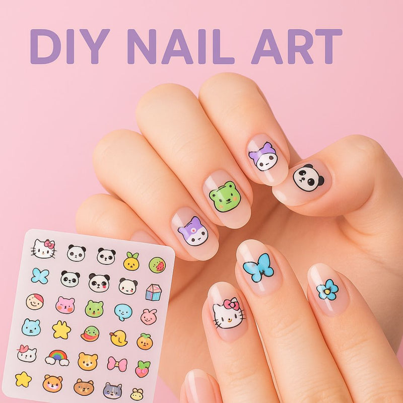 DC 5D Creative Nail Stickers | Premium Nail Art Stickers