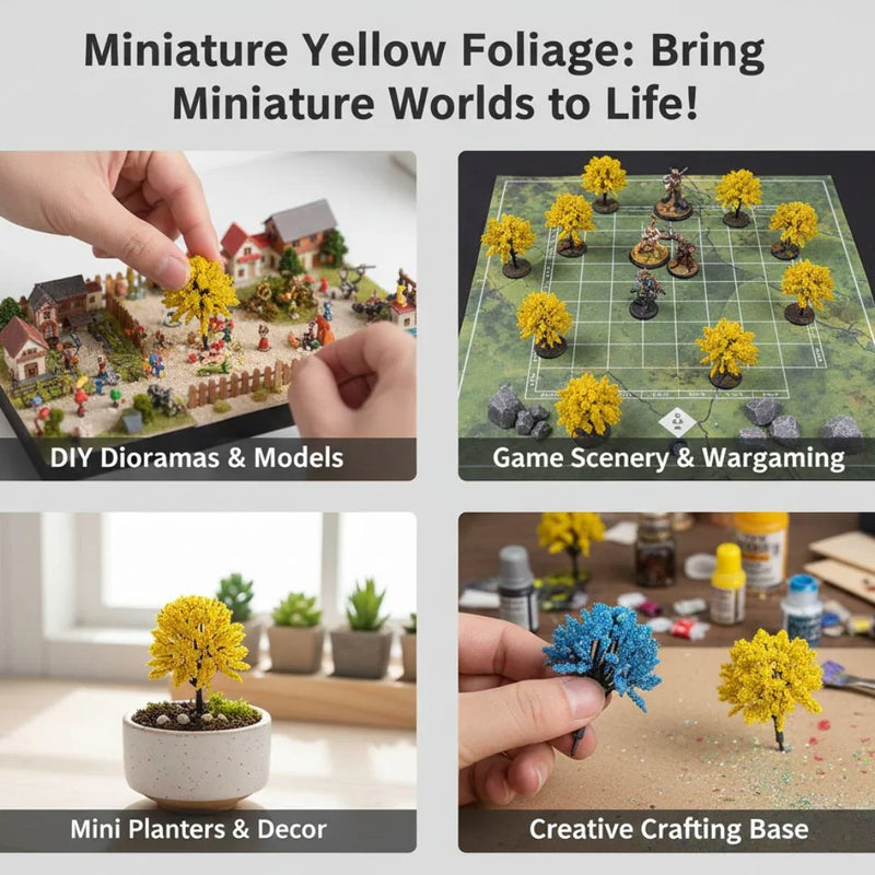 Tree Miniature Set | 2 Pc Decorative Trees (Code TRE11H)