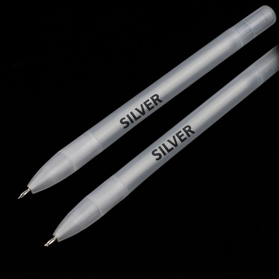 (BUY 1 GET 1 FREE ) Silver Gel Pen, Mandala Pen for doodling and projects
