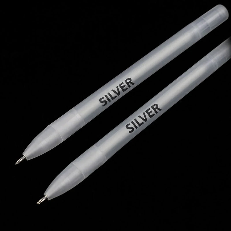 (BUY 1 GET 1 FREE ) Silver Gel Pen, Mandala Pen for doodling and projects