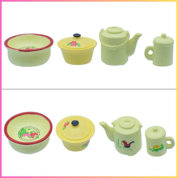 Miniature Model Kitchen Set 4Pcs