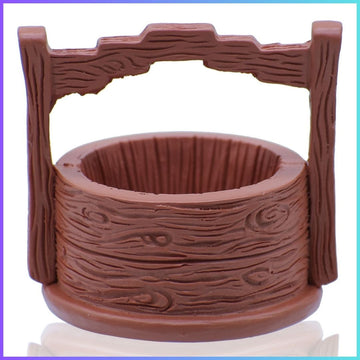 Miniature Model Flower Basket 1 Pcs