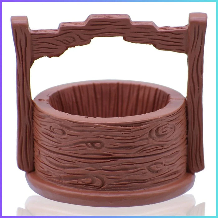 Miniature Model Flower Basket 1 Pcs