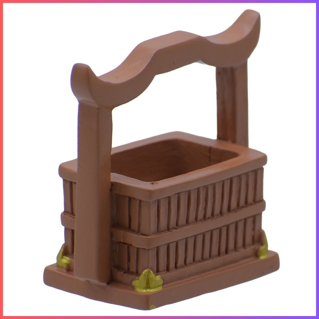 Miniature Model Flower Basket 1 Pcs