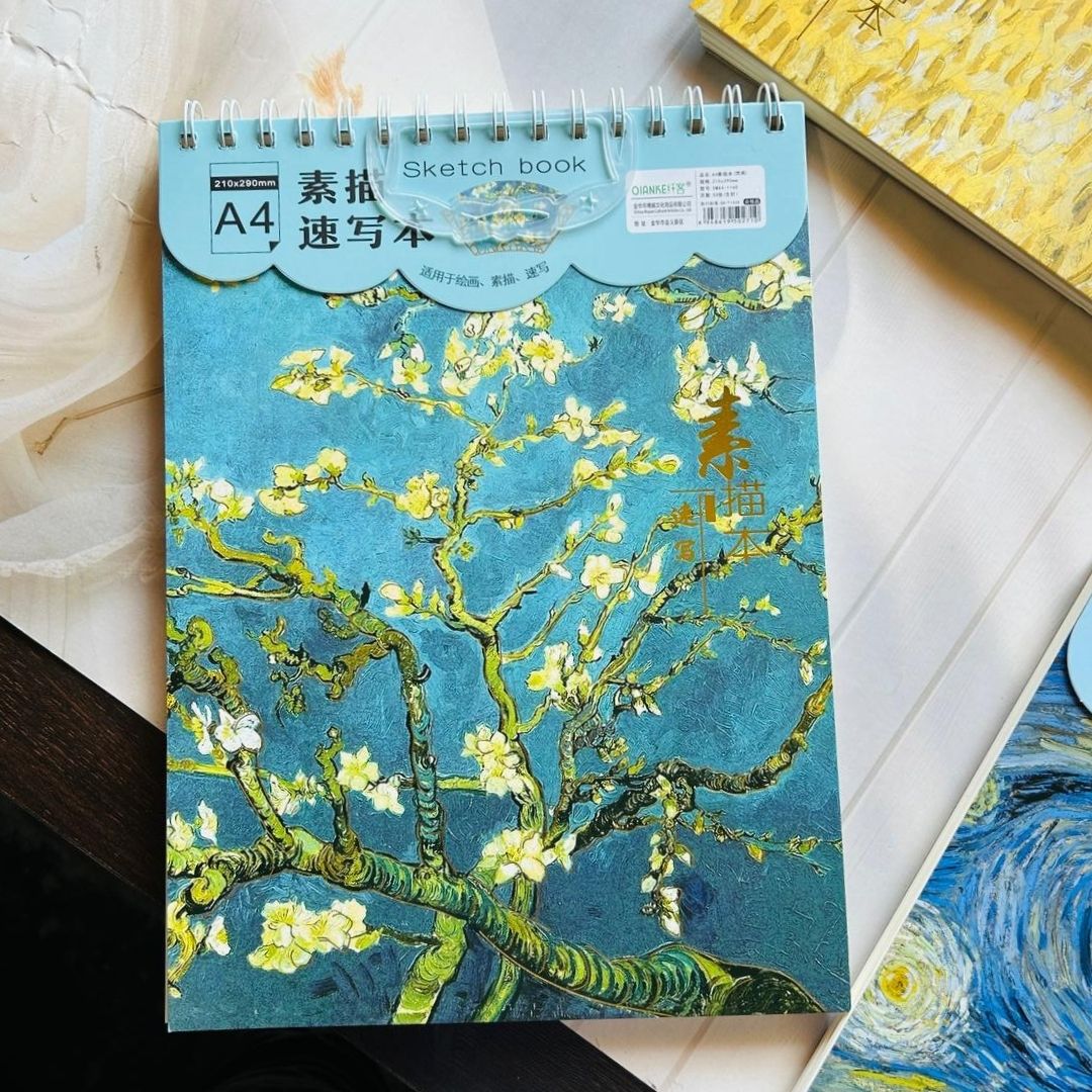 Van gogh sketchbook A4 size (11.5x 8.5) l Pack of 1