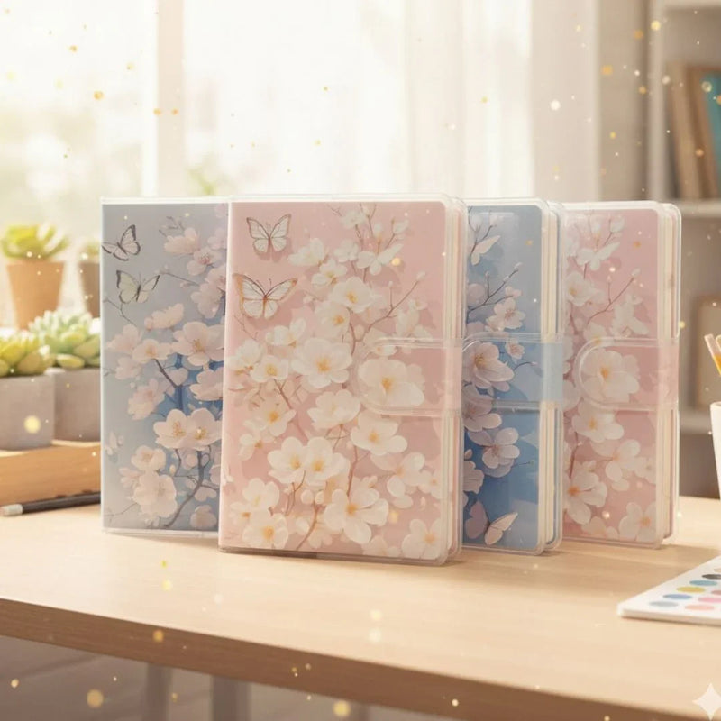 Butterfly & Blossom Pocket Diary l Ruled l  Pack of 1