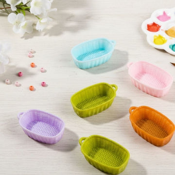 Cute  Colorful Miniature Basket Set l Pack of 1 contains 4 basket