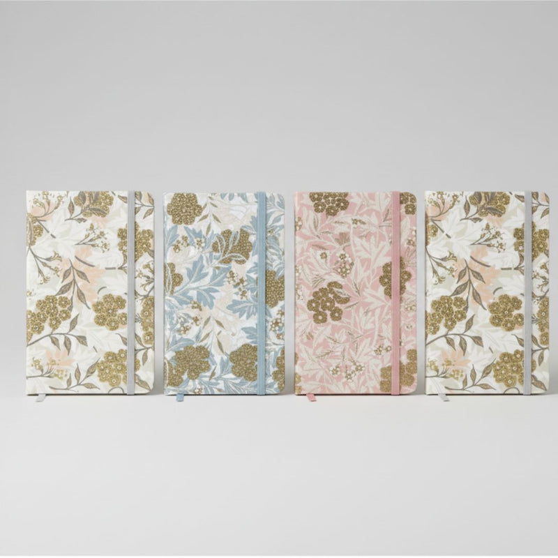 A7 Vintage Floral Mini Diary | Pocket Size Journal 10.5 × 7.5 cm (pack of 1)