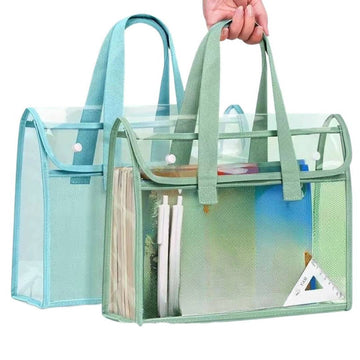 A4 Transparent Document Folder Bag (Pack of 1 bag)