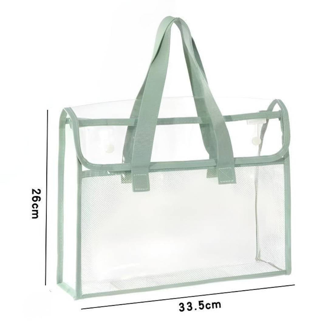A4 Transparent Document Folder Bag (Pack of 1 bag)