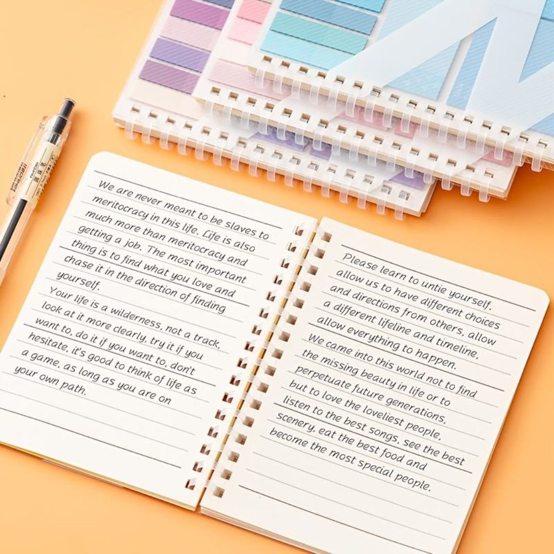 Cute Dreamy 2 in 1 A6 planner l Pack of 1 contains 11 designsx20