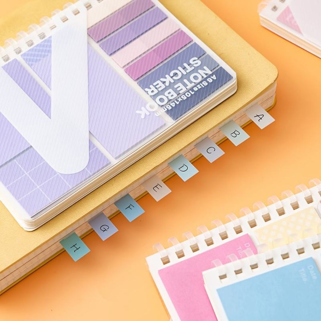Cute Dreamy 2 in 1 A6 planner l Pack of 1 contains 11 designsx20