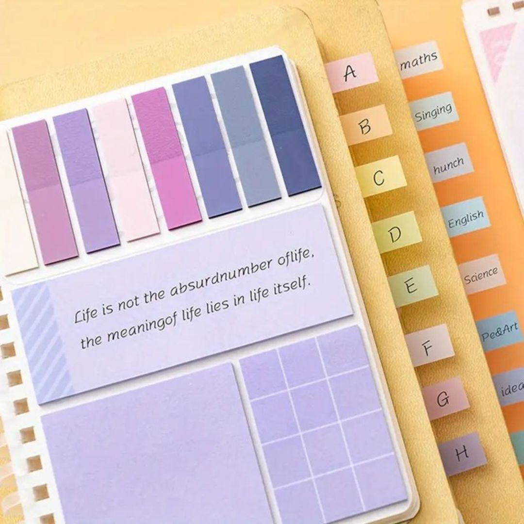 Cute Dreamy 2 in 1 A6 planner l Pack of 1 contains 11 designsx20