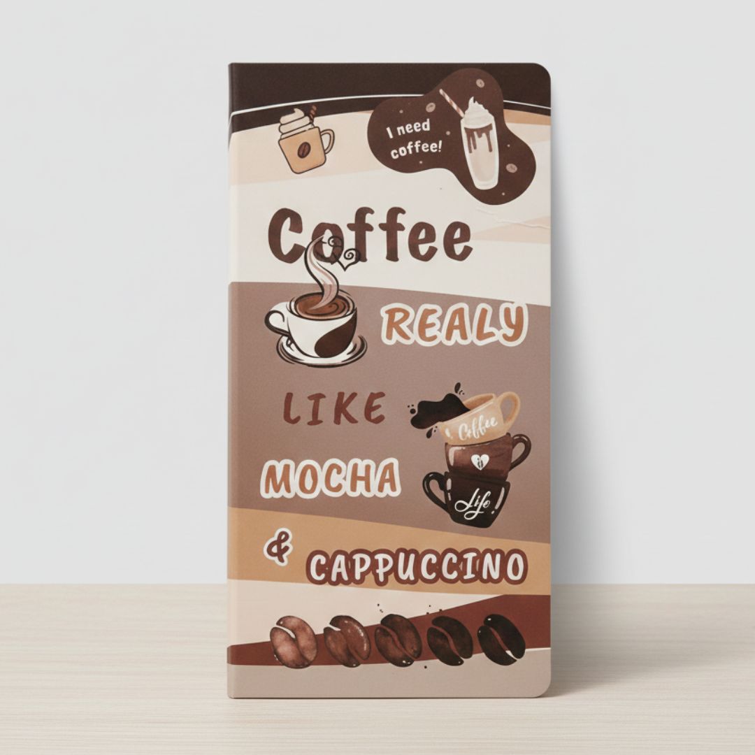 (440 sticky notes ) Coffee or Bakery Printed Sticky Notes l Pack of 1 contains 11 design x40 each