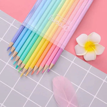 Pastel Color Pencils Set Of 12 Pencils | Pack of 1