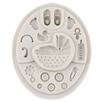 Baby Theme Silicone Candle Mould | Pack Of 1
