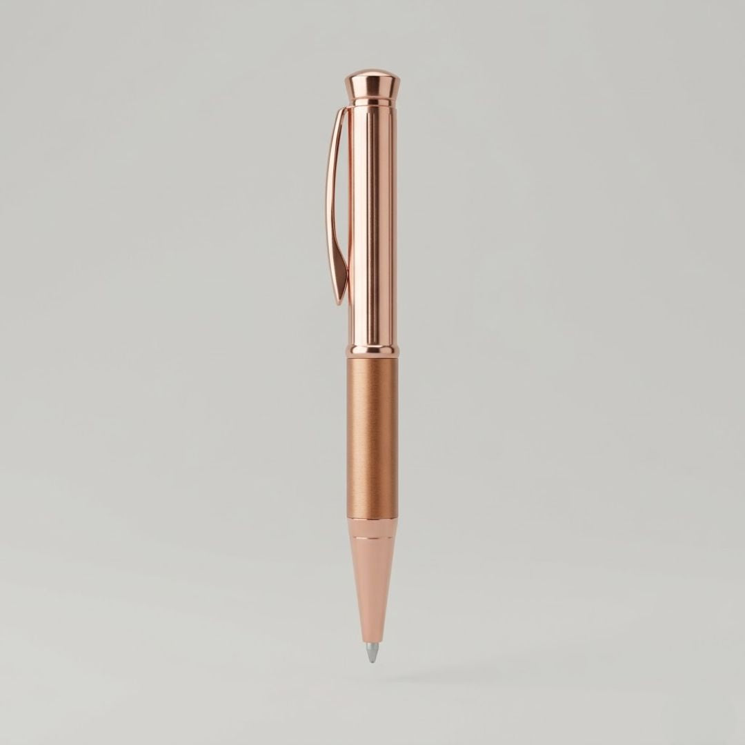 Mini Rose Gold Metallic Ball Pen | Pack Of 1 Pen