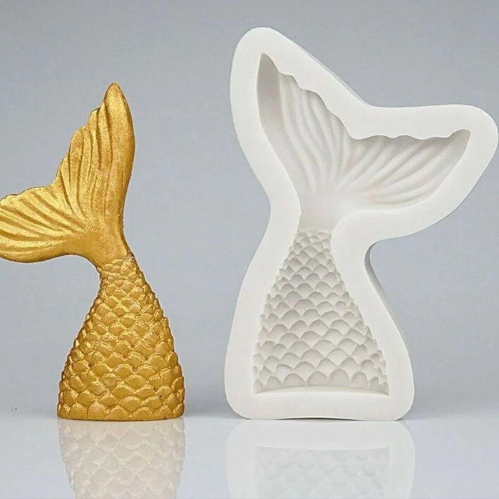 Mermaid Tail Silicone Mold | Candle, Soap & Resin Making Mould | Pack Of 1